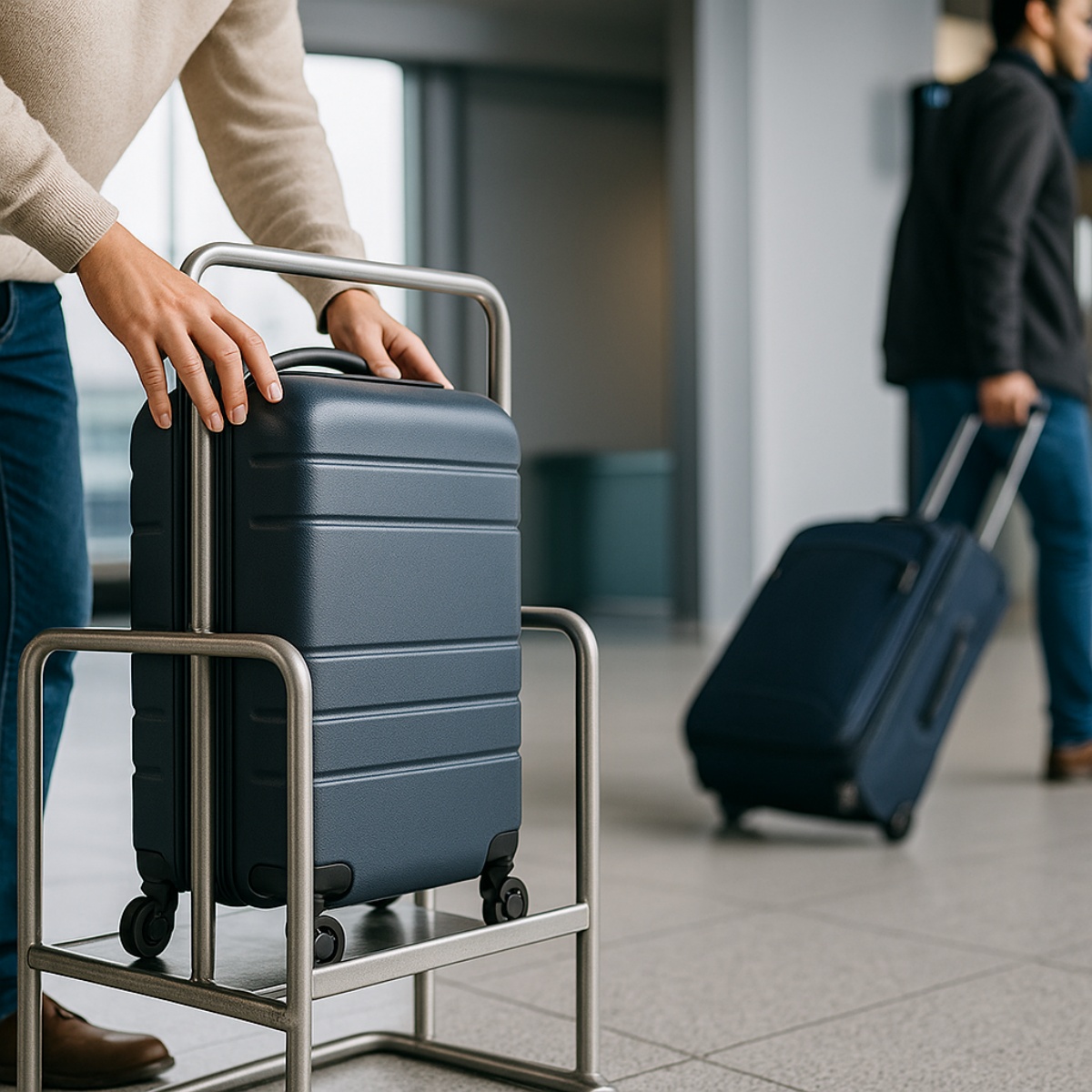 What is the size of a standard luggage bag